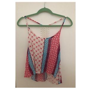 Flowy colorful blouse